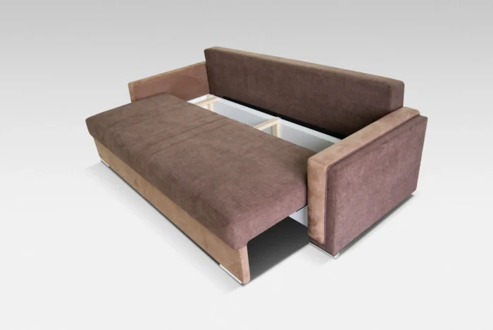 Sofa glamour z funkcją spania Crystal - obrazek 2