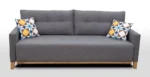 Kanapa welurowa z funkcją spania Velvet Pro - obrazek 2