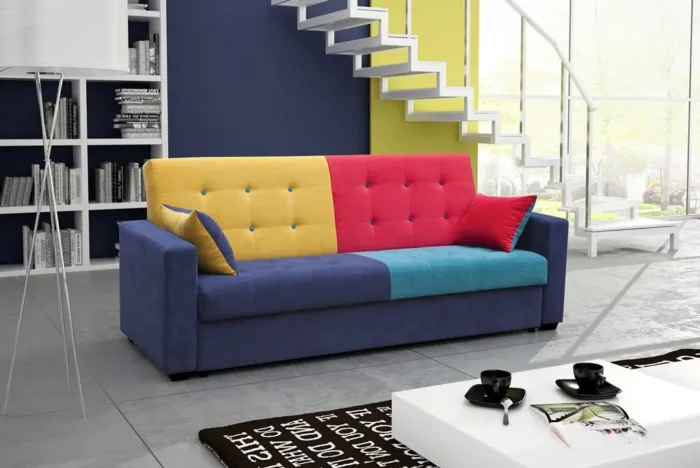 Sofa trzyosobowa z funkcją spania Verona - obrazek 3