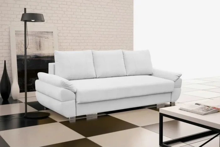 Sofa tapicerowana z funkcją spania Capri - obrazek 7