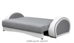 Sofa pikowana z funkcją spania Chester - obrazek 10