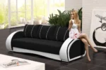 Sofa pikowana z funkcją spania Chester - obrazek 2