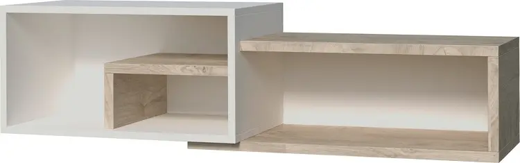ET12_Bialy Nowoczesna Półka Tessa - Industrialna Metalowa 110 cm - obrazek 1