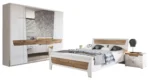 Zestaw Mebli Loft Leo - Industrialny Design do Sypialni - obrazek 6