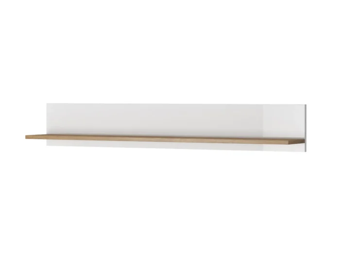 Nowoczesna Półka Eli - Metal i Drewno 160 cm - obrazek 3