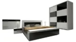 Komplet Sypialniany Loft Prime - Industrialny Design i Wygoda - obrazek 2