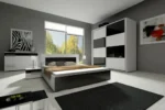 Komplet Sypialniany Loft Prime - Industrialny Design i Wygoda