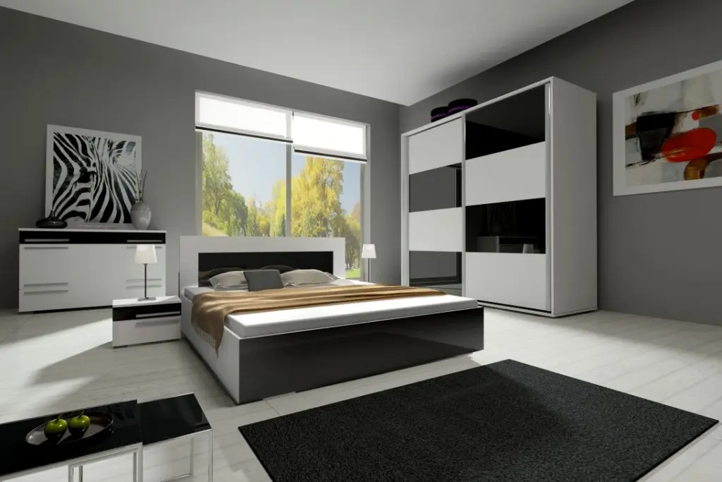 Sypialnia-Havana-2 Komplet Sypialniany Loft Prime - Industrialny Design i Wygoda - obrazek 1