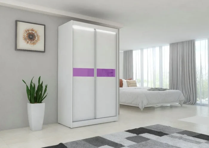 Szafa przesuwna A65 120cm lacobel - obrazek 5