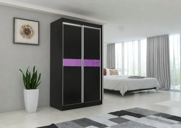 Szafa przesuwna A65 120cm lacobel - obrazek 15