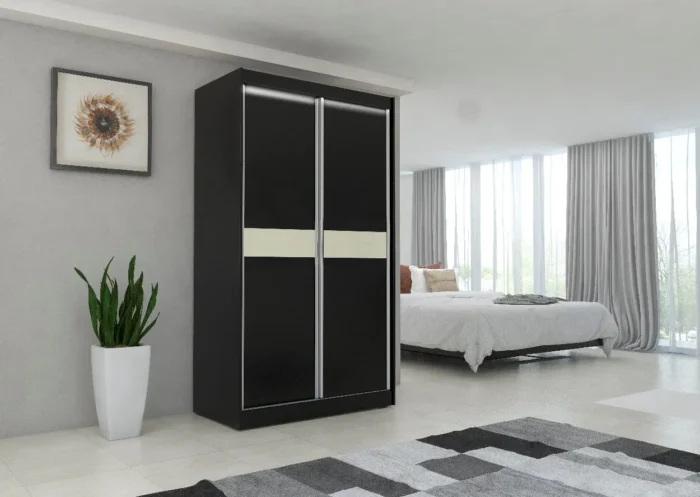 Szafa przesuwna A57 120cm lacobel - obrazek 7