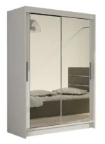 Szafa przesuwna A77 120cm z lustrem