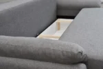 Sofa tapicerowana z funkcją spania Capri - obrazek 10