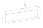 Modułowa Półka Vera - Do Salonu i Biura 80 cm - obrazek 2