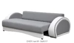 Sofa pikowana z funkcją spania Chester - obrazek 9
