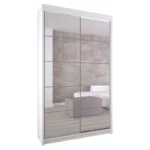 Szafa przesuwna A96 120 cm z lustrem