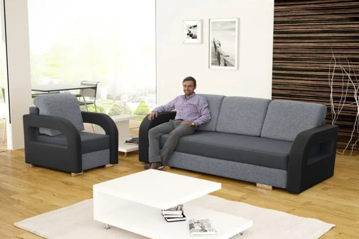Sofa rozkładana z funkcją spania Elegant Pro - obrazek 5