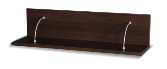 Półka Wisząca Lena - Metalowa i Drewniana 100 cm - obrazek 2