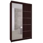 Szafa przesuwna A87 120cm z lustrem