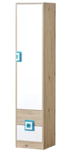 Regał Drewniany Delta - Naturalne Wykończenie i Trwałość 40 cm