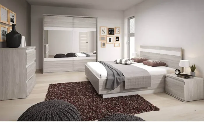 Stolik Nocny Milano Plus - Elegancja i Funkcjonalność - obrazek 2