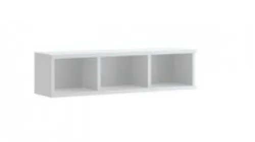 polka_b9 Półka Ścienna Nova - Drewno i Metal 120 cm - obrazek 1