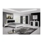 Komplet Mebli Harmony Lux - Stylowa Sypialnia w Nowoczesnym Wydaniu