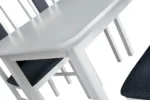 Stół Arco – Designerski Stół z Metalowymi Elementami - obrazek 2
