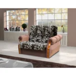 Sofa welurowa z funkcją spania Velvet - obrazek 5