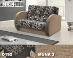 Sofa tapicerowana z funkcją spania Contempo - obrazek 7