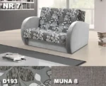 Sofa tapicerowana z funkcją spania Contempo - obrazek 9