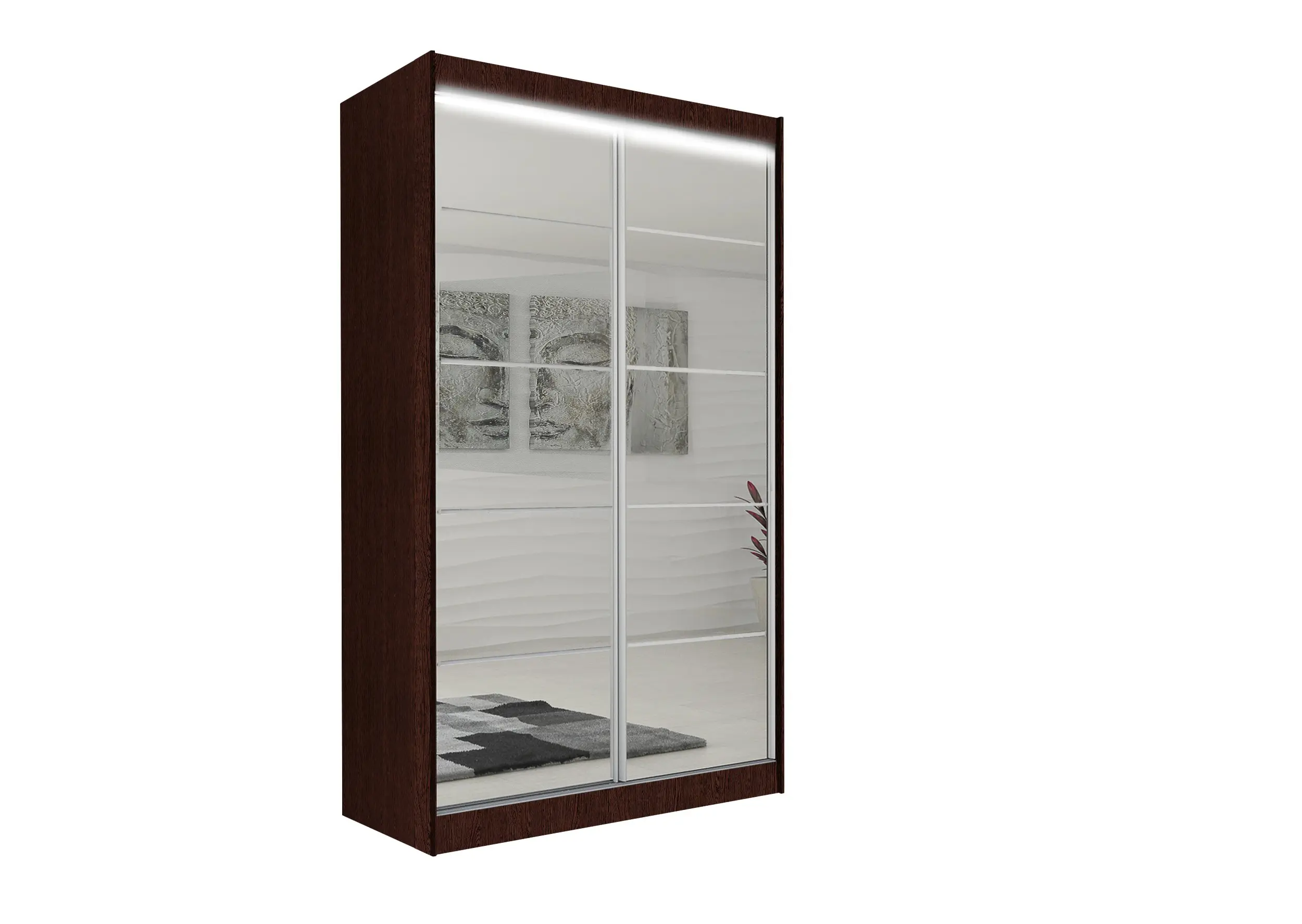 szafaFlores_wengeb Szafa przesuwna A80 120cm - obrazek 1