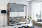 Szafa przesuwna A111 125cm z lustrem - obrazek 2