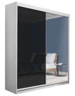 Szafa przesuwna A99 120cm z lustrem