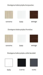 Szafa przesuwna A97 120cm - obrazek 4