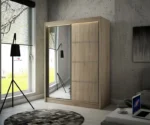 Szafa przesuwna A59 120cm z lustrem