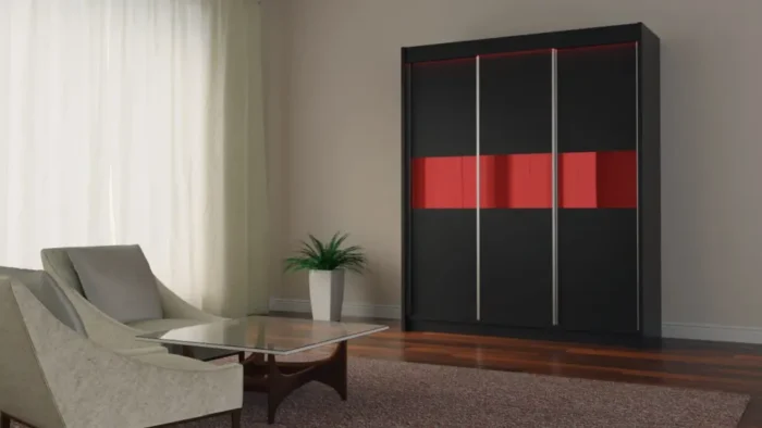 Szafa przesuwna A115 180cm lacobel - obrazek 5