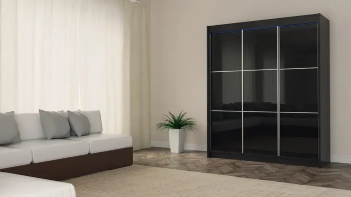 Szafa przesuwna A116 200cm lacobel - obrazek 4