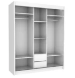 Szafa przesuwna A108 180cm z lustrem - obrazek 6