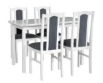 Stół Arco – Designerski Stół z Metalowymi Elementami - obrazek 3