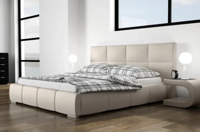 Łóżko tapicerowane RAFFAELL 140 cm  ergonomia i wsparcie dla zdrowego wypoczynku - obrazek 4