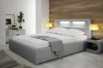 Łóżko tapicerowane UNIKA no 160 cm woczesny design i funkcjonalność dla zdrowego snu - obrazek 5