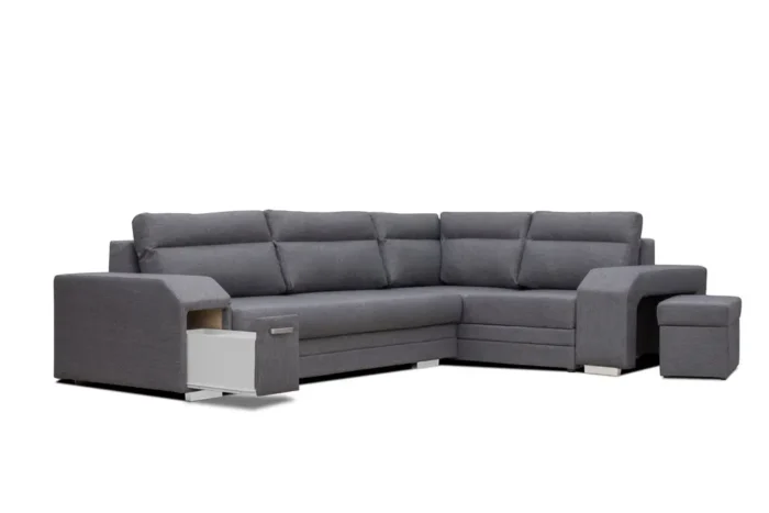 Sofa narożna JULIA elegancka i przestronna do domowego salonu - obrazek 6