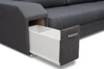 Sofa narożna JULIA elegancka i przestronna do domowego salonu - obrazek 8