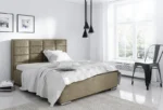 Łóżko tapicerowane GALATEA  140 cm komfort i nowoczesny design dla zdrowego snu - obrazek 3