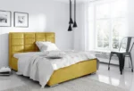 Łóżko tapicerowane GALATEA  140 cm komfort i nowoczesny design dla zdrowego snu - obrazek 5