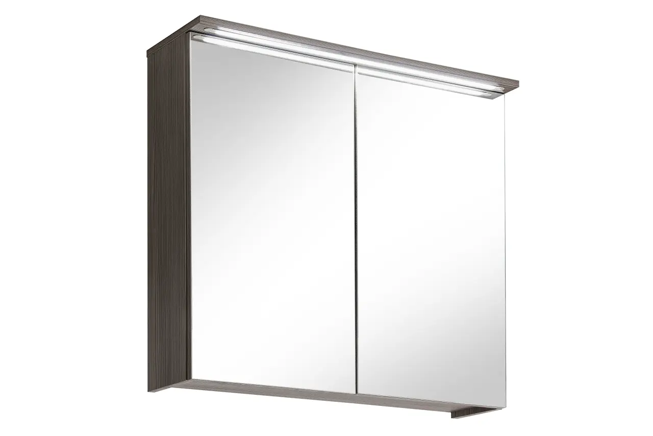 Cosmo-0-Szafka-z-lustrem-80-cm Praktyczna szafka łazienkowa CORA - wygoda i funkcjonalność - obrazek 1