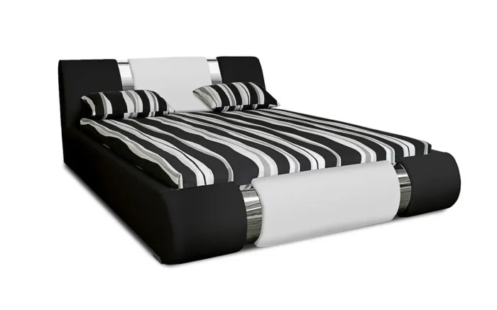 Łóżko tapicerowane ORIANA  180 cm komfort i nowoczesny design dla zdrowego snu - obrazek 2