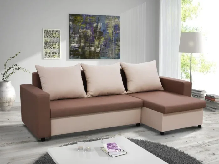 Sofa narożna LENA stylowa i funkcjonalna do każdej aranżacji - obrazek 3