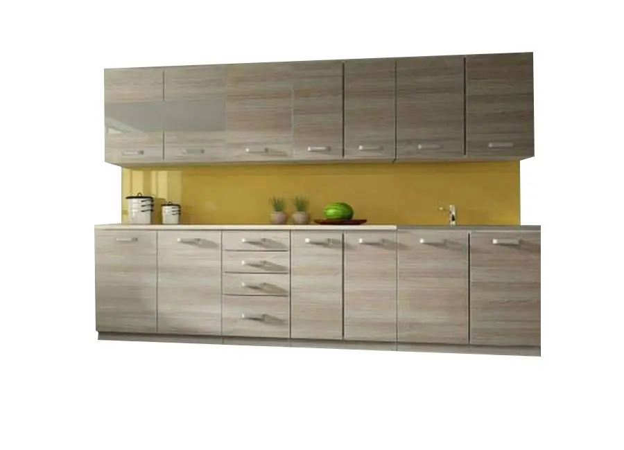 Kuchnia-EKO-Hiteak Zestaw mebli kuchennych "Moderno" - minimalistyczny design, kuchnia na wymiar z dużą przestrzenią - obrazek 1